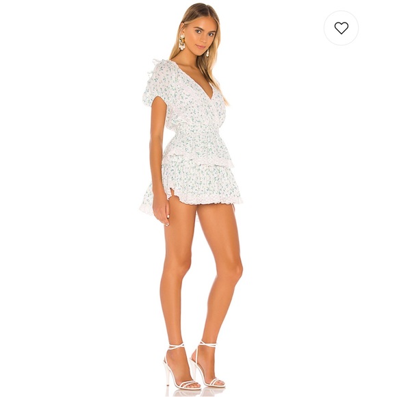 SOLD🚫LoveShackFancy “Carlo” Dress in Bonnet Blue - Picture 9 of 14